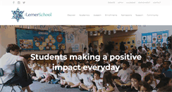 Desktop Screenshot of lernerschool.org